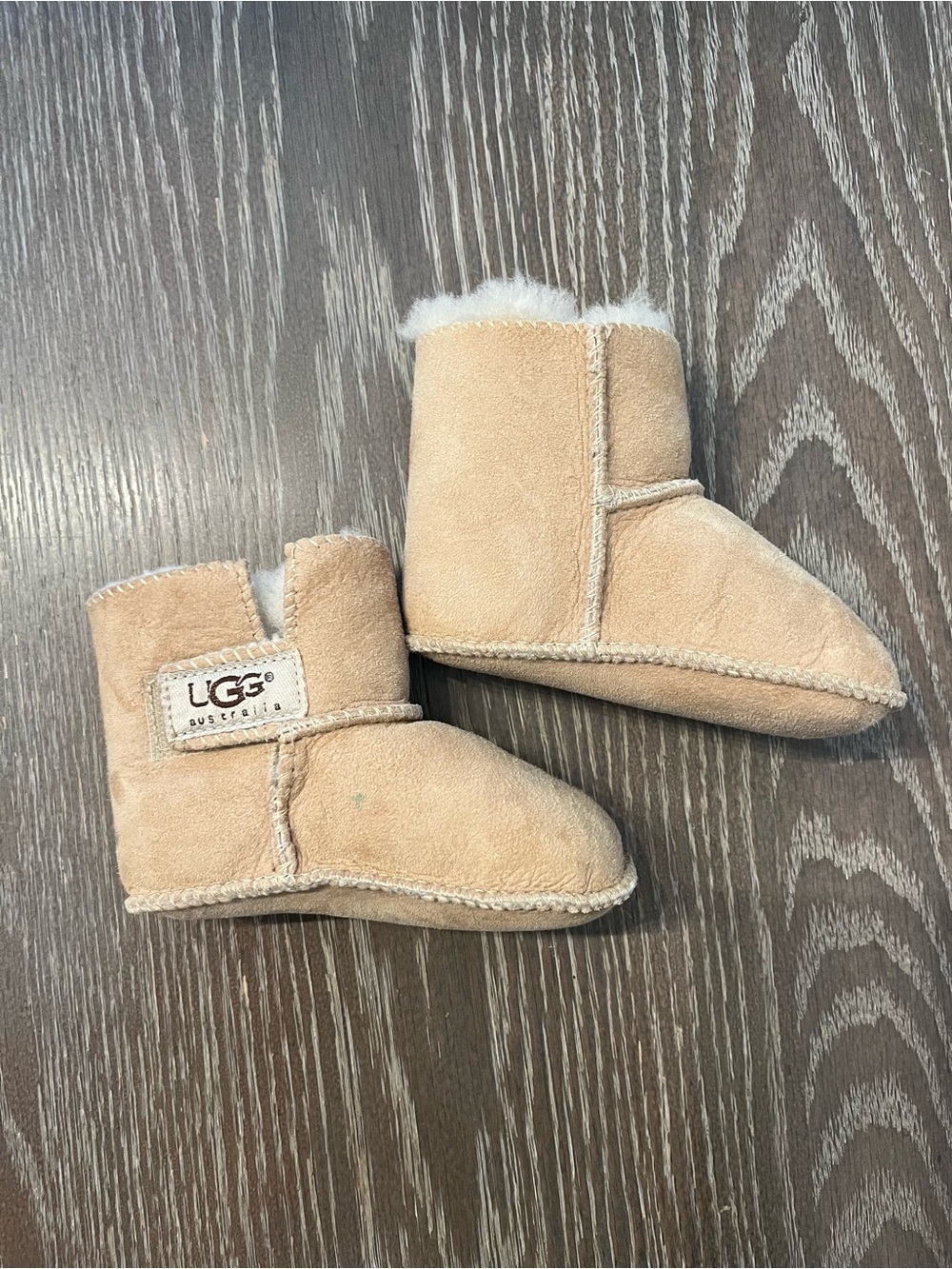 UGG Infant/Toddler Tan Booties Size M